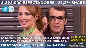 LQSA 9x16 Audiencias