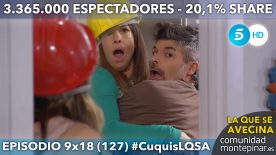 LQSA 9x18 Audiencias