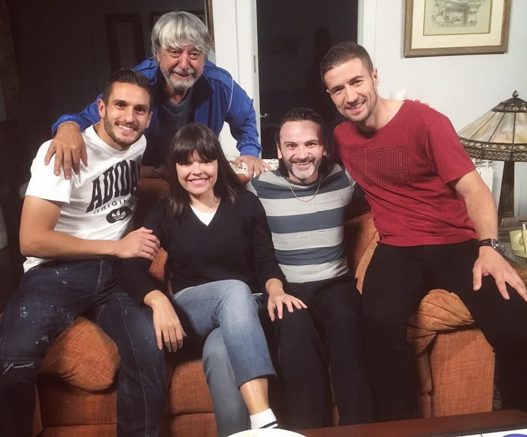 Koke y Gabi del Atleti en LQSA