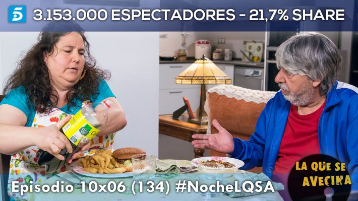 LQSA 10x06 - Audiencias