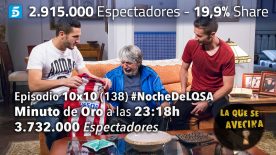 LQSA 10x10 - Audiencias con Minuto de Oro