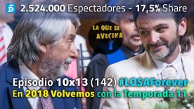 LQSA 10x13 - Audiencias