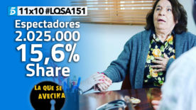 LQSA 11x10 - Audiencias