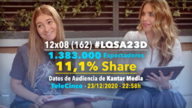 LQSA 12x08 - Audiencias