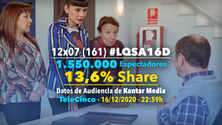 LQSA 12x07 - Audiencias